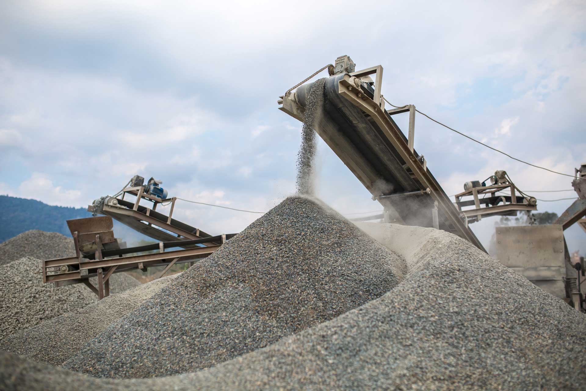 Limestone Aggregate Production