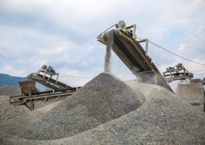 Limestone Aggregate Production